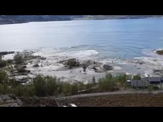 landslide in norway wipes out half of village